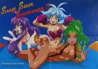 B3海报(四折)集合动画日1996年8月号赠品