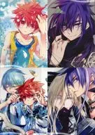 全4種セット A3クリアポスター 「くじ引き堂 D・N・ANGEL 25th Anniversary オンラインくじ」 B賞