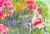 Póster B2 dibujado por Yuka Kase y Yui YAMADA, "Asagao y Kase. Libro de arte original - Un vínculo sólido -" C94 Place Purchase benefits