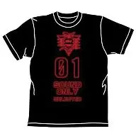 Evangelion Shin Gekijoban SOUND ONLYT-Shirt Black Size XL