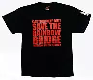 SAVE THE Bayside Shakedown BRIDGE T-Shirt Black M Size "RAINBOW 2"