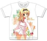 E : Chitose Sana Ver. 2 Full Color T-shirt White Free Size "Tenjin Ranman"