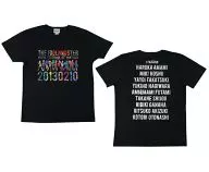 Official Full Color T-Shirt Black L Size "idol Master MUSIC FESTIV @ L OF WINTER!"