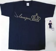 聖川真斗 プロデュースTシャツ ネイビー Lサイズ(フォトカード付き) 「うたの☆プリンスさまっ♪」