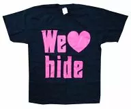 We Love hide T恤黑色M码