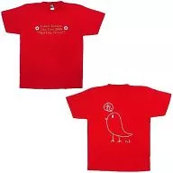 Yukari Tamura T-Shirt red L size "Yukari Tamura Live Tour 2005 * Spring fever *" limited to Tokyo venue