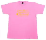Yukari Tamura T-Shirt Pink L Size "It's autumn, number one! Yukari chan festival!"