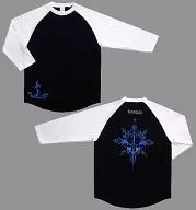 Gin Monsho Full Length T-Shirt Black x White L Size "BLAZBLUE CONTINUUM SHIFT"