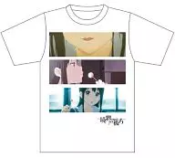 Mizuki Nase (Lollipop) Full Graphic T-Shirt White L Size "BEYOND THE BOUNDARY"