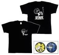 丽吉&舒职员T恤(附徽章)黑色均码/女性用M号C85商品