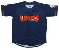 Seibu Lions Jungle Taitei Uniform Navy L Size Fan Club Limited