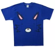 Hellwolf T-Shirt Blue M Size "Tentai Senshi Sunred"