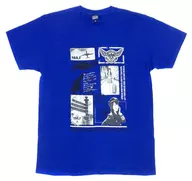 Nana Mizuki FLIGHT-LIMITED TEE (T-Shirt) Blue S size "NANA MIKI LIVE FLIGHT 2014" limited to Kanagawa venue