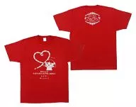 Yukari Tamura venue limited T-shirt red L size "Yukari Tamura LOVE LIVE 2013 * Cute'n Cute'n Heart *" Sensyuraku performance limited