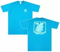 大洗女子学園Ver. Tシャツ ライトブルー Lサイズ 「ガールズ＆パンツァー」 C86グッズ 