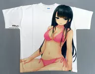一志瑞希 全面プリントドライTシャツ ホワイト Mサイズ 「雨恋」 電気外祭り 2014 SUMMER in 新宿グッズ
