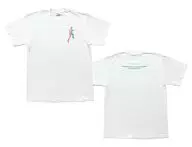 Ryota Yamazato (Nankai Candies) & Masayasu Wakabayashi (Audrey) T-shirts white M size "Tonari na Futari - Ryota Yamazato and Masayasu Wakabayashi -presents Tonari lid SUMMER JAM' 12-We wanna be a human ASAP! -"