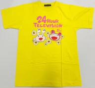 カイカイ＆キキ チャリTシャツ イエロー Lサイズ 「24時間テレビ 31(2008年)」