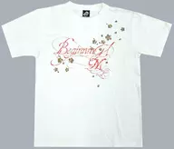 Mamoru Miyano T-Shirt White S Size "MAMORU MIYANO LIVE TOUR 2012-13 ~ BEGINNING! ~"