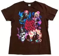SEKAI NO OWARI メタルメンバーシャツ(Tシャツ) ブラウン Sサイズ 「炎と森のカーニバル」