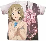 Kanako Mimura Full Graphic T-Shirt White L Size "idol Master Cinderella Girls"