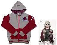 黑崎兰丸王子卫衣灰色×酒红色S码