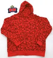 Momota Kanako (Momoiro Clover Z) Official Hoodie Red SMOOCH Limited