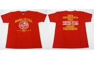 Nana Mizuki T-Shirt Red M Size "NANA WINTER FESTA 2014"