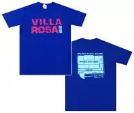 [Single Item] Villa Rosa Sasazuka Room 201 Original Design T-Shirt Blue M Size "C84 The DEVIL Is a Part-Timer Sasazuka Set"