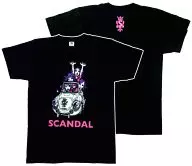 Scandal Dreamer TOUR T-Shirt 2011 spring / summer collection black M size "Scandal LIVE TOUR 2011 Dreamer"