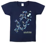 Shouta Aoi T-Shirt A dark blue ladies M size "Shouta Aoi 2nd LIVE 『 UNLIMITED 』"