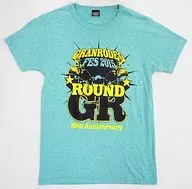 Granrodeo T-Shirt Green S Size "Granrodeo 10th ANNIVERSARY FES ROUND GR 2015"