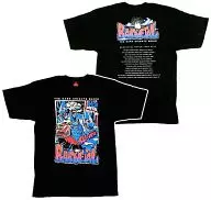 Babymetal THE DARK KNIGHTS Shirts Black XXL size "Babymetal WORLD TOUR 2015 ~ Giant Tenka One Metal Martial Arts Association ~"