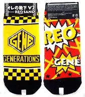 Reo Sano Produce Ore's socks V2 (2 pair set) "GENERATIONS WORLD TOUR 2015" GENERATION EX "