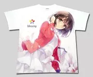 加藤恵 柏木エリ描きおろしフルグラフィックTシャツ ホワイト Lサイズ 「冴えない彼女の育てかた Fes. ～blessing moment～」