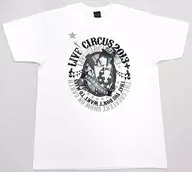 水樹奈々 CIRCUS-LIMITED Tシャツ ホワイト Mサイズ 「NANA MIZUKI LIVE CIRCUS 2013+」 台湾会場2日目限定