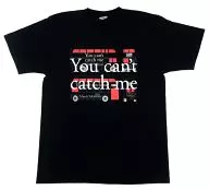 Maaya Sakamoto T-shirt negro tamaño L "Maaya Sakamoto LIVE TOUR 2011 You can't catch me"