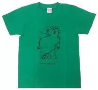 Takuya Eguchi Design T-Shirt Monster Illustration Ver Green S Size "Suzuki Night"