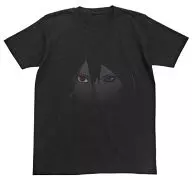 A minha família é a Sasuke Face T-shirt preta de tamanho L "BORUTO-NARUTO THE MOVIE".