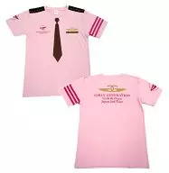 Girls' Generation T-Shirt Pink M Size "GIRLS' GENERATION ~ Girls & Peace ~ Japan 2 nd Tour"