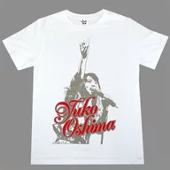 Fotografía producida por Oshima Yuko T-shirt blanco XL "AKB48 Single & Group Harukon in Estadio Nacional - ¡Deja todos tus recuerdos aquí!"