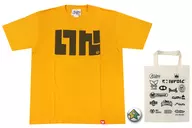 イカロゴTシャツ(トートバッグ+缶バッジ付き) マスタード Lサイズ 「Splatoon(スプラトゥーン)」