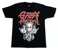 Babymetal MADFOX T-Shirt Black M Size "OZZFEST JAPAN 2015"