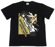 A. Hitsugi Senjoga-hara Hajime Ueda T-Shirt Black Free Size " Series" MADOGATARI exhibition goods