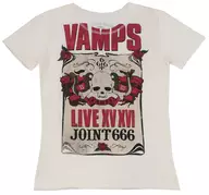 Vamps T-Shirt (Vintage) Natural S Size "Vamps LIVE 2015-2016 JOINT 666"