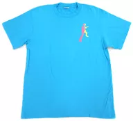 Ryota Yamazato (Nankai Candies) & Masayasu Wakabayashi (Audrey) T-Shirt Blue M Size "Tonari na Futari - Ryota Yamazato and Masayasu Wakabayashi -presents Tonari lid SUMMER JAM' 12-We wanna be a human ASAP!"