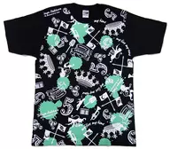 Tetsuya Kakihara T-Shirt Black M Size "Kiramune Presents Tetsuya Kakihara 5th Anniversary Live" my live my time "