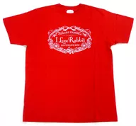 Tamura Yukari Local T-shirt Red S-size "tamura Yukari LOVE LIVE 2012 * I Love Rabbit*" Disponível apenas no primeiro dia de desempenho em Sendai