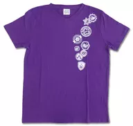 [Single Item] Hiroshi Kamiya T-Shirt purple M size "Kiramune Music Festival 2016" Hiroshi Kamiya set included item