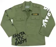 BIGBANG jaqueta militar khaki "BIGBANG FANCLUB EVENT ~ FANTASTIC BABYS 2016 ~"